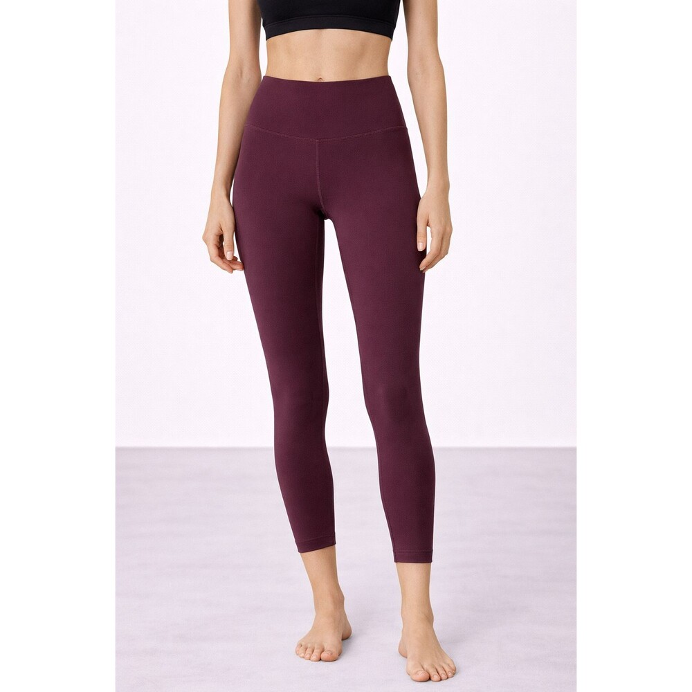 Lululemon Wunder Train High-Rise Tight 25” Cassis Maroon Purple | Women’s Size 8